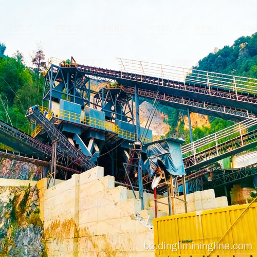 Вытворчая лінія для драбнення вапняка коштам 1 мільён тайскіх гадавых